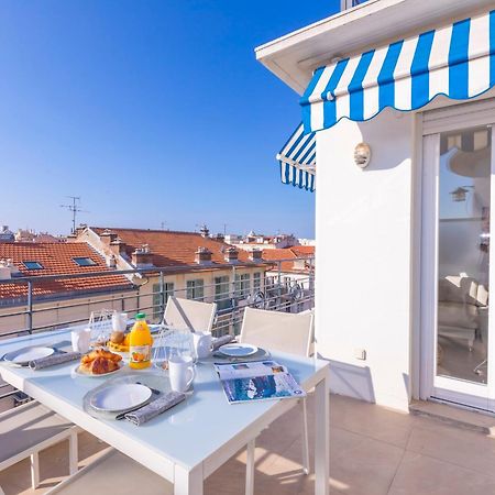 Rooftop At Palais De La Buffa - Happy Rentals Nice Exteriör bild