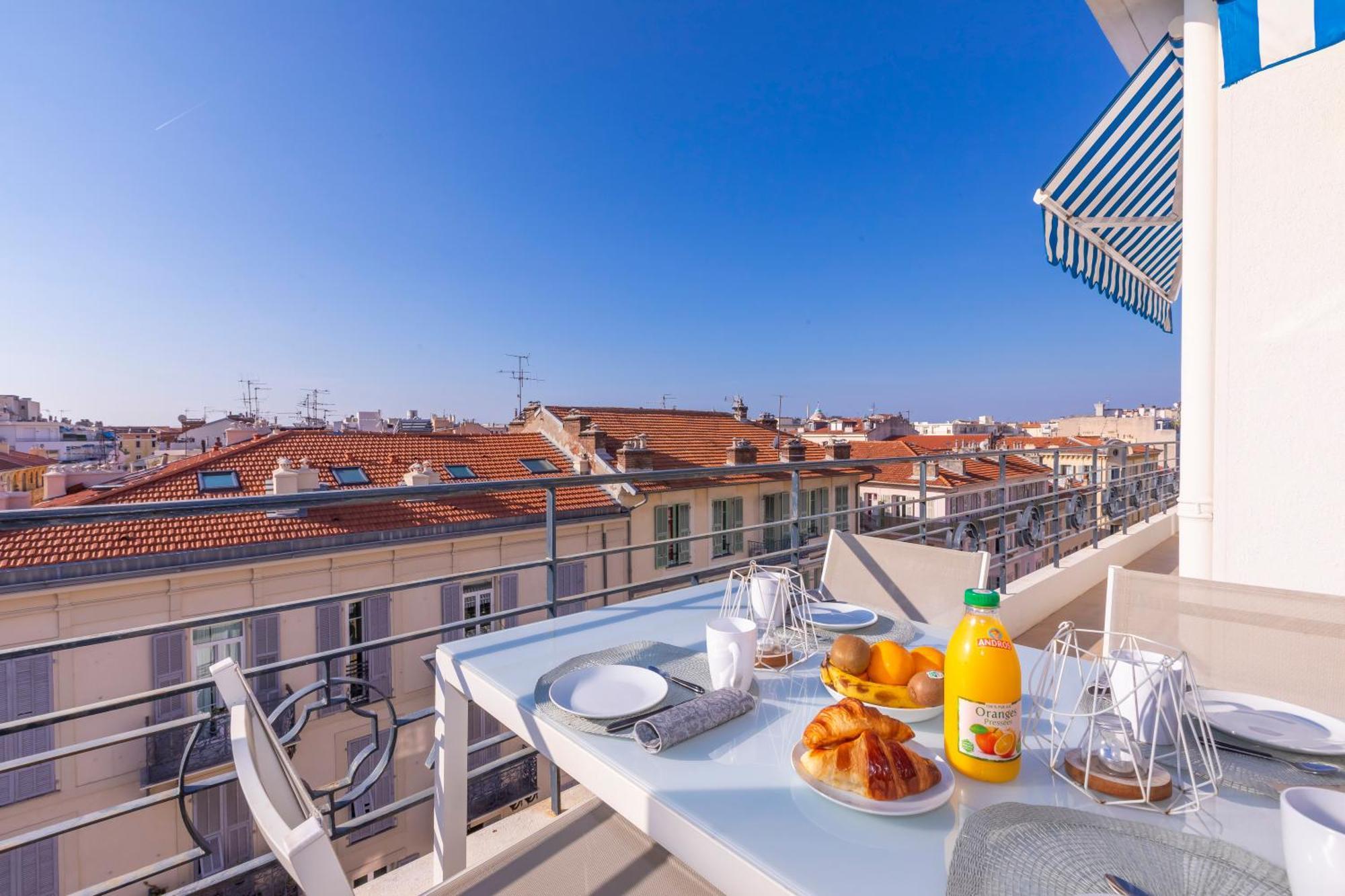 Rooftop At Palais De La Buffa - Happy Rentals Nice Exteriör bild