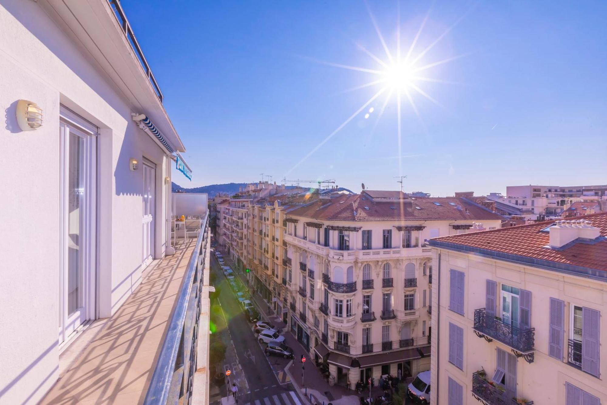 Rooftop At Palais De La Buffa - Happy Rentals Nice Exteriör bild